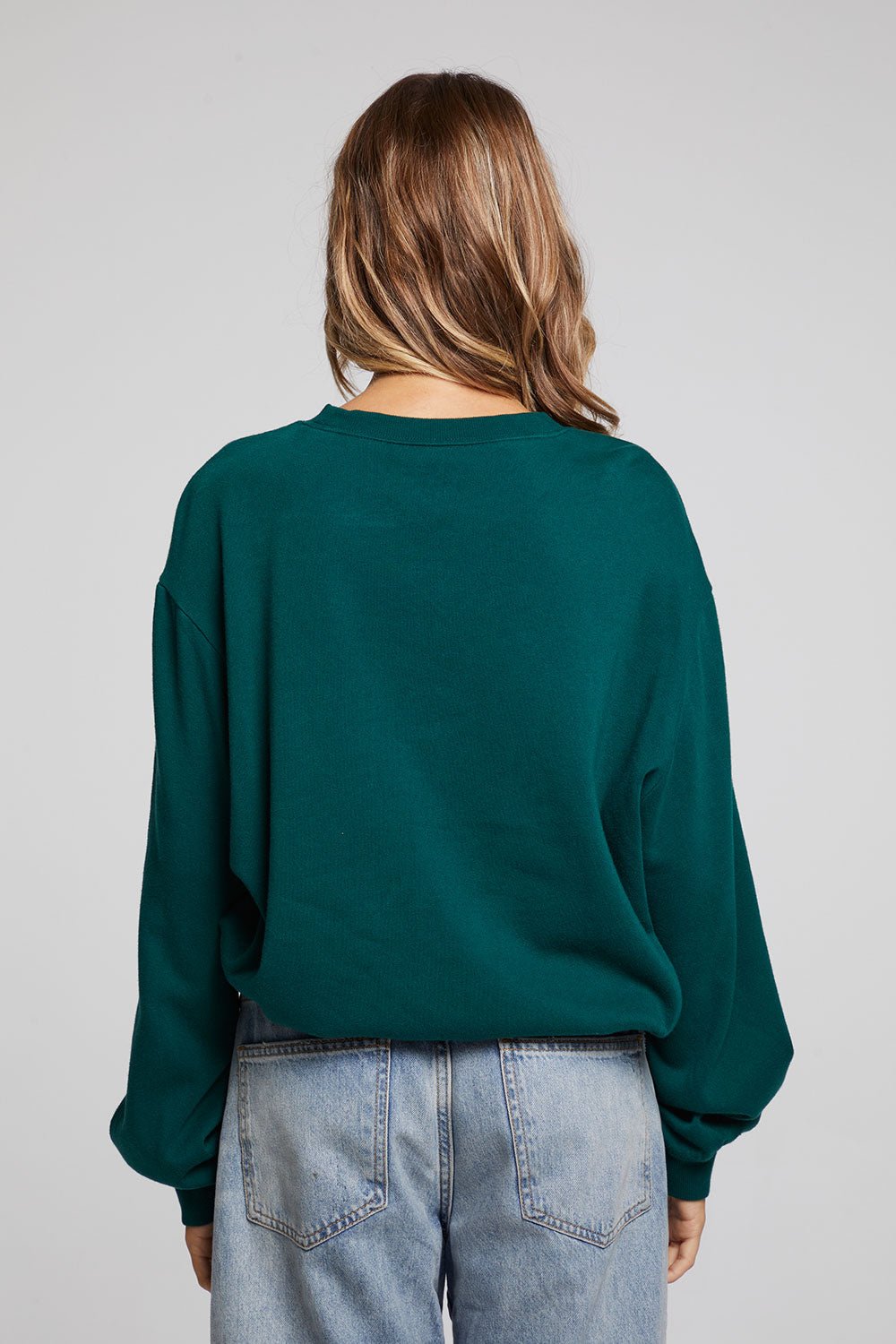 Chaser Lucky Long Sleeve Tee in Bluegrass Green