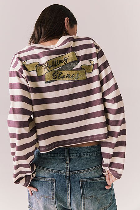 Chaser The Rolling Stones Rugby Stones Logo in Rugby Stripe