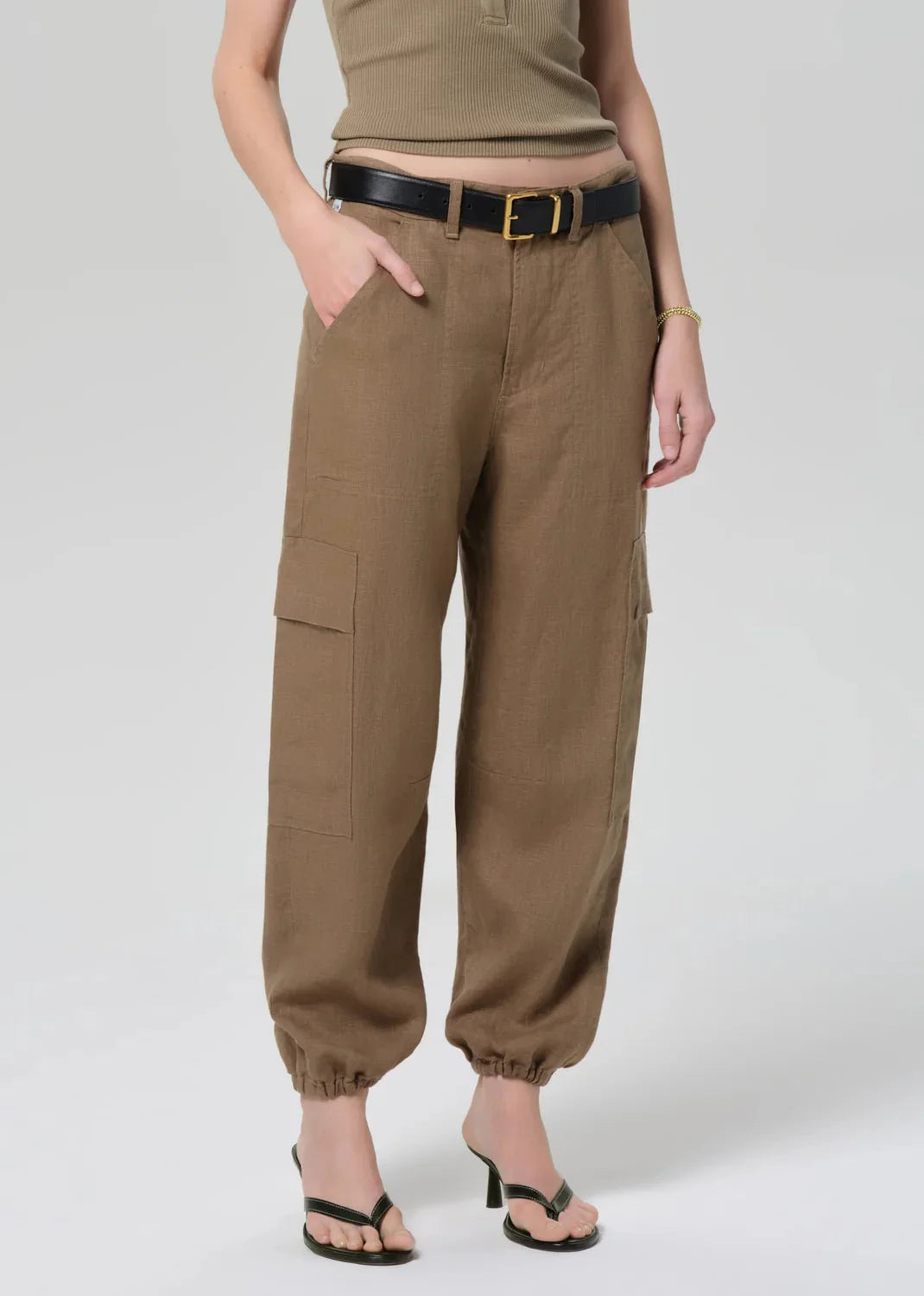 Citizen of Humanity Ciela Ballon Utility Pant in Reservoir