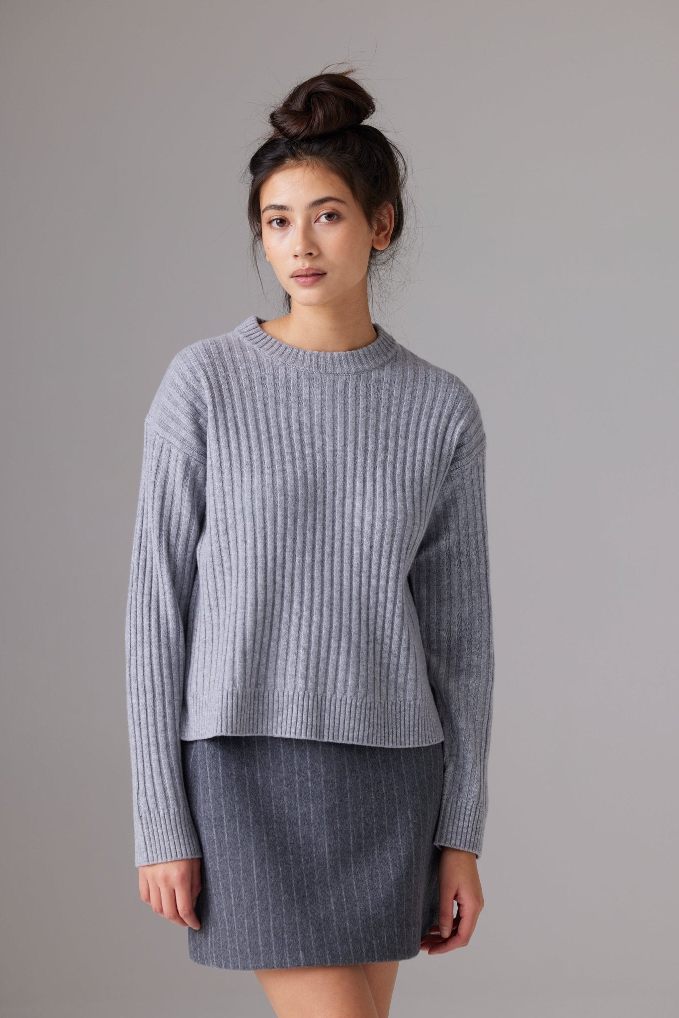 Colorush Dulce Rib Crew in Smokey