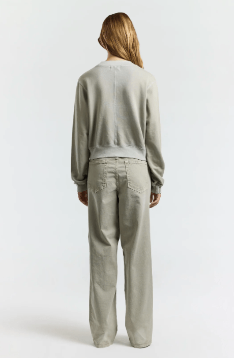 Cotton Citizen Milan Crew Sweatshirt in Vintage Chalk