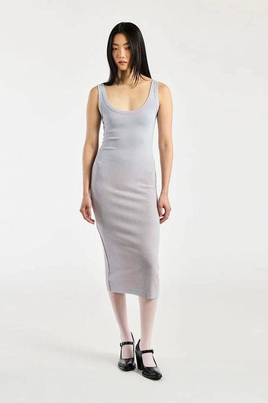 Cotton Citizen Verona Midi Dress in Mauve Sky Cast
