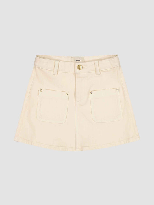 DL1961 Jenny Skirt in Manilla Corduroy