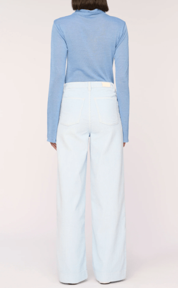 DL1961 Zoie Wide Leg Relaxed Vintage in Cerulean