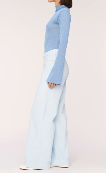 DL1961 Zoie Wide Leg Relaxed Vintage in Cerulean