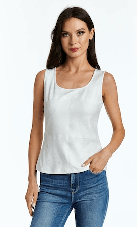 Drew Carter Top in Ivory
