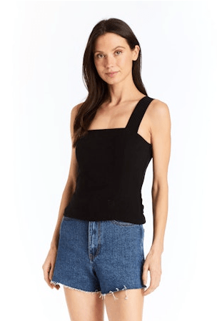 Drew Jett Tank in Black