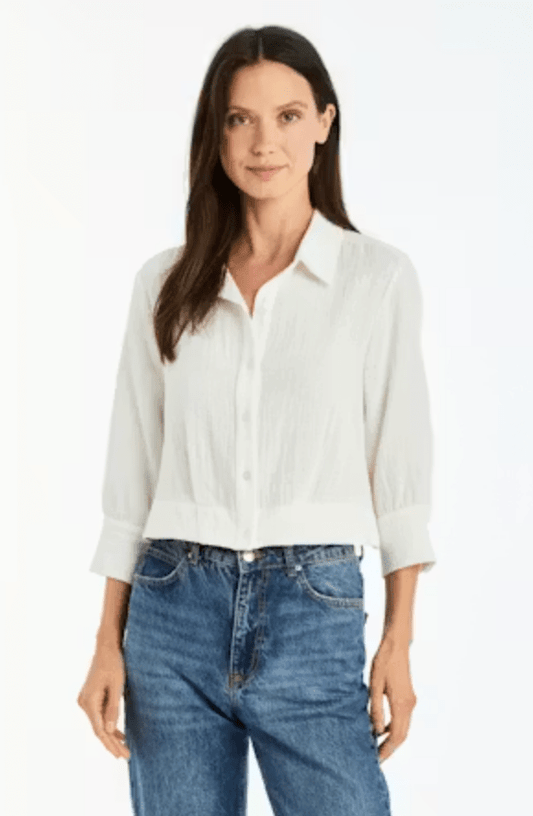 Drew Tamie Top in Ivory