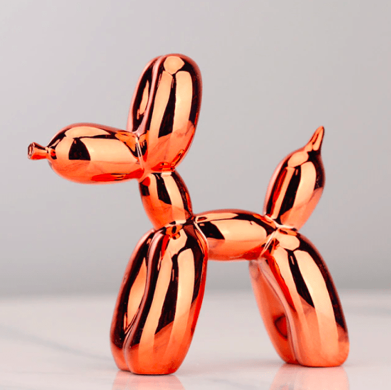 Electroplating Balloon Dog Sculpture