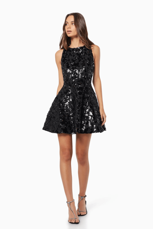 Elliatt Charlene Dress in Black