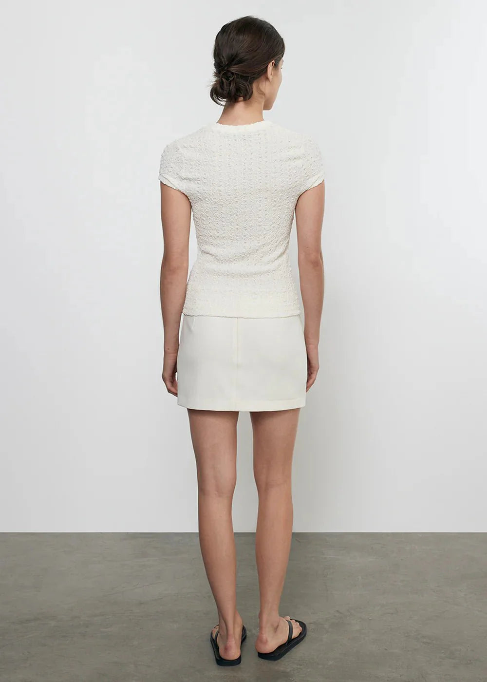 Enza Costa Crepe City Skirt