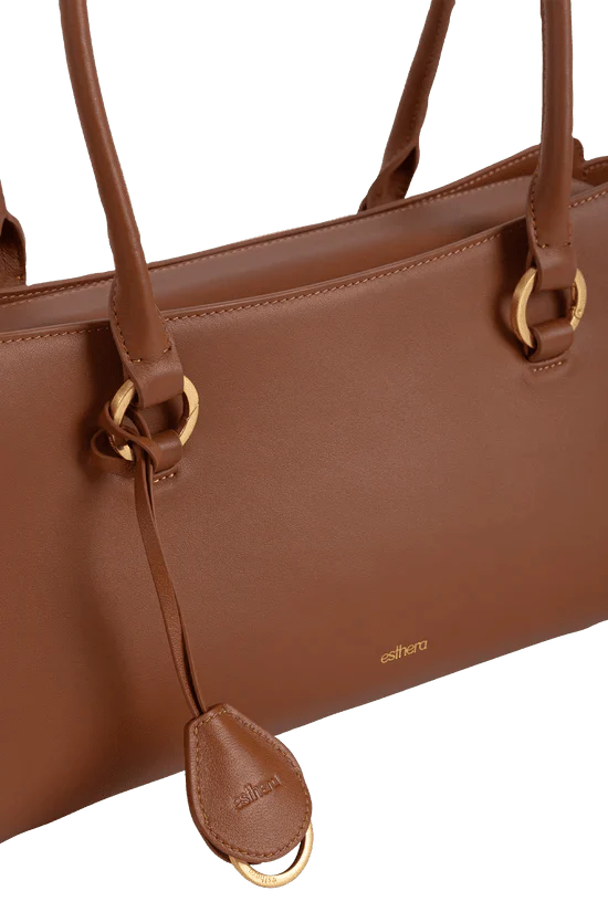 Esthera 5PM Shoulder Bag in Caramel