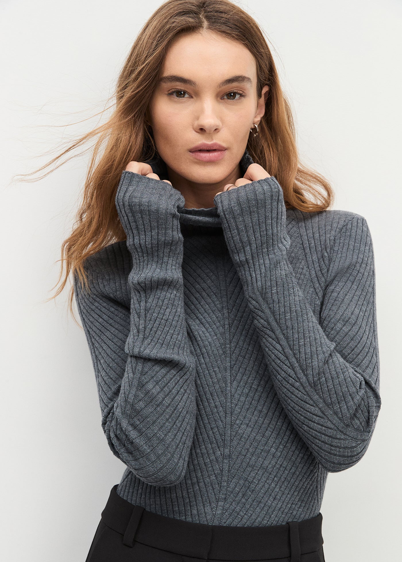 Favorite Daughter The Be Your Girl Top in Charcoal