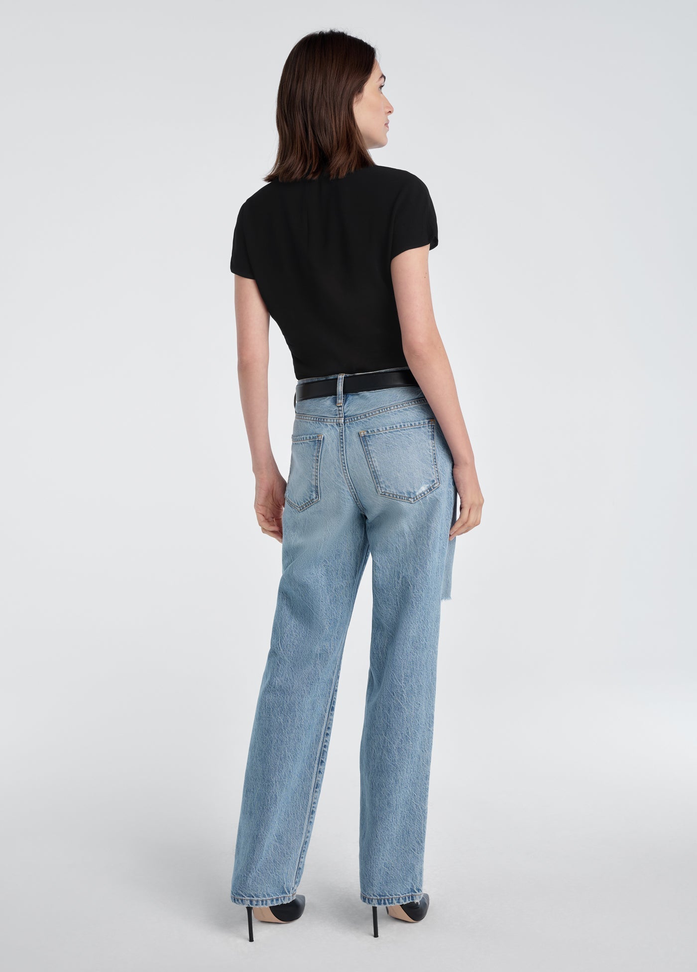 Favorite Daughter The Graceful Top in Black