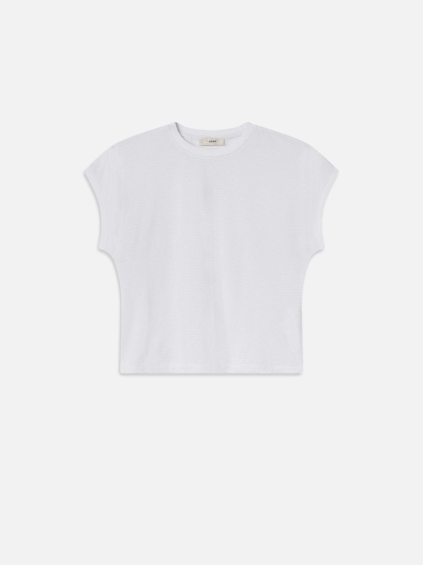 Frame Muscle Tee in Powder Blue Multi