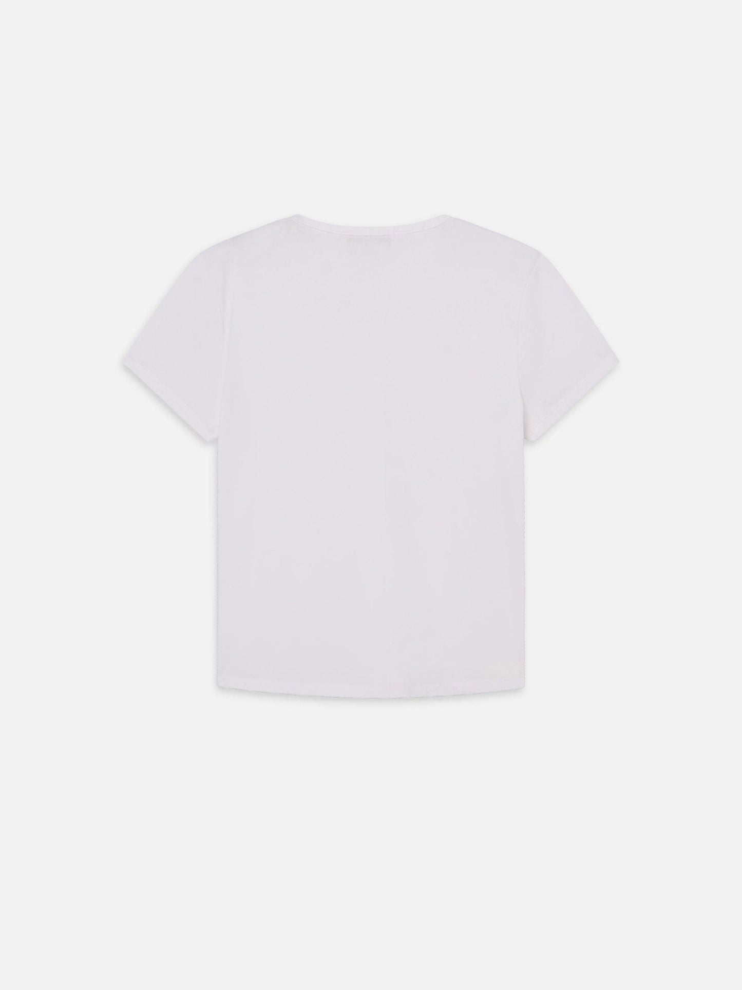 Frame The Gathered Tee in White