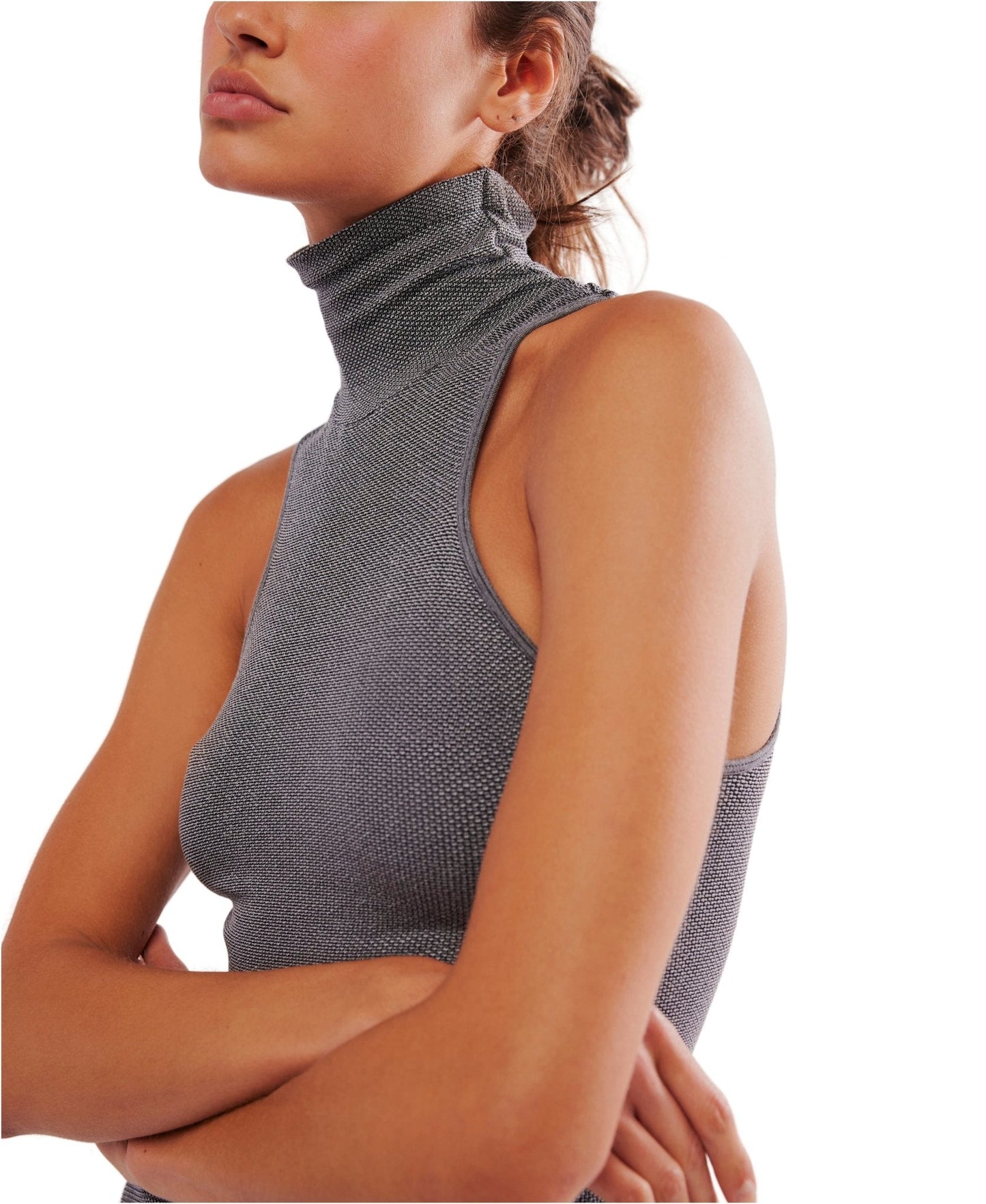 Free People Always Ready Seamless Tank in Black