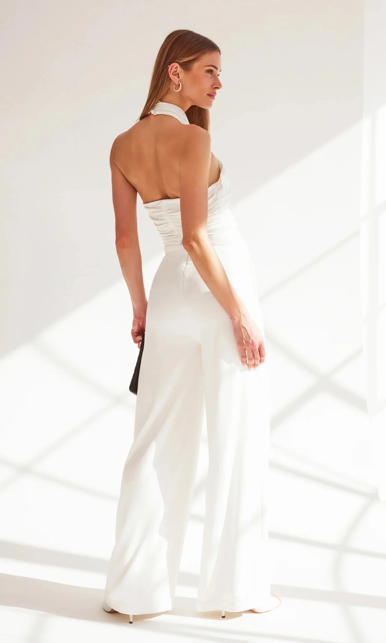 Generation Love Edith Halter Top in White
