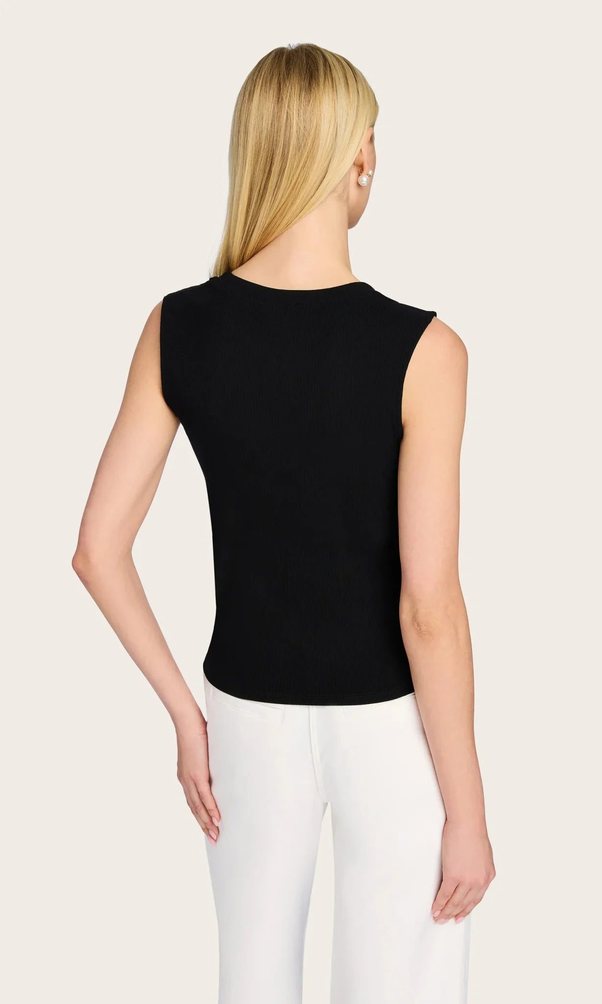 Generation Love Zoelle Rib Tank in Black