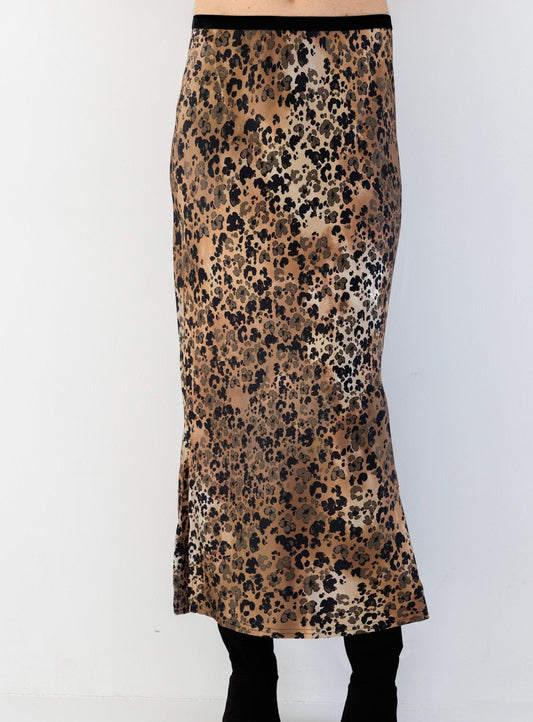 Go Silk Go Long For It Skirt in Animas