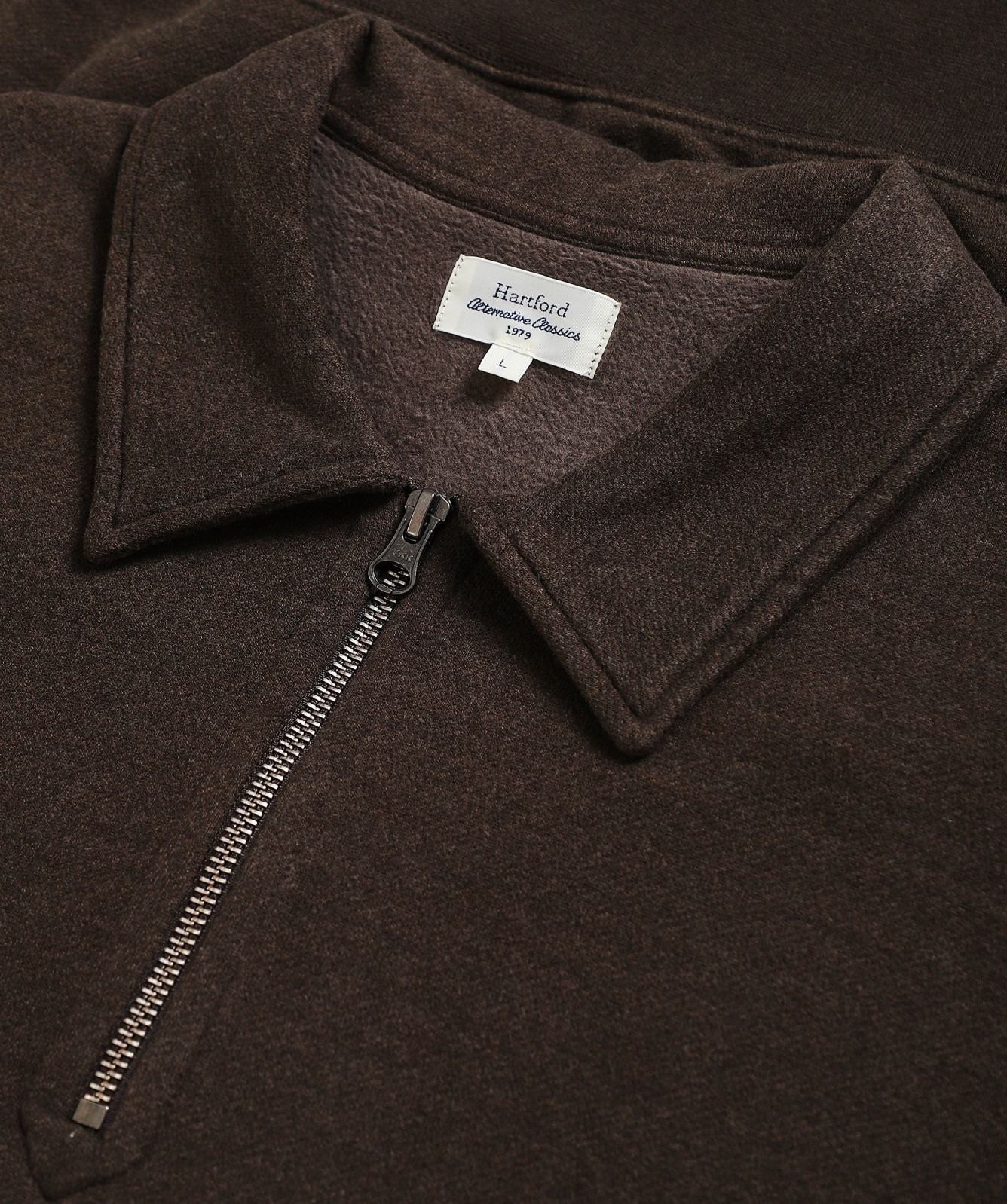 Hartford Knitted Sweatshirt in Green