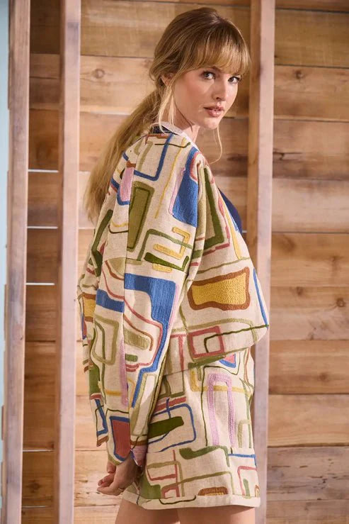 Hunter Bell Miro Jacket in Montauk Tapestry