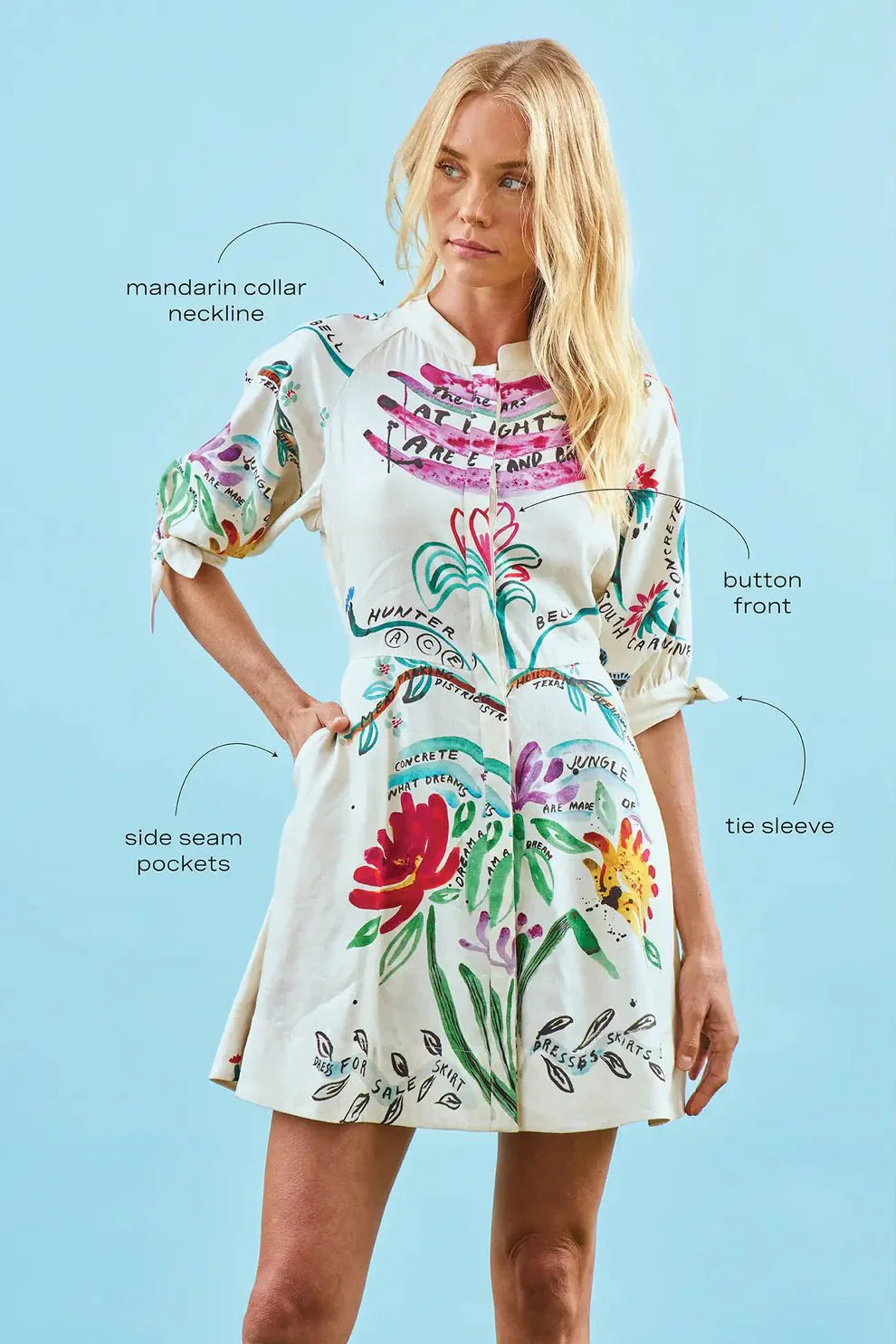 Hunter Bell Molly Dress in Anniversary Print