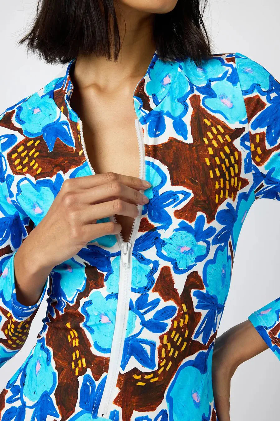 Hunter Bell Rashguard in Sketchbook Floral