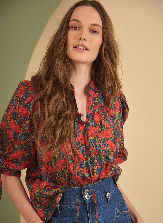 Hunter Bell Rory Top in Clementina Daisy