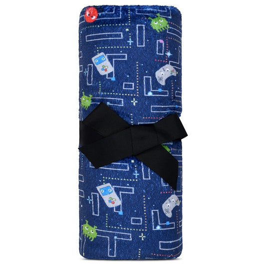 Iscream Gamer Glitch Plush Blanket