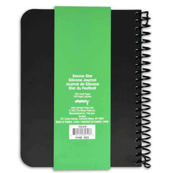 Iscream Soccer Star Notebook