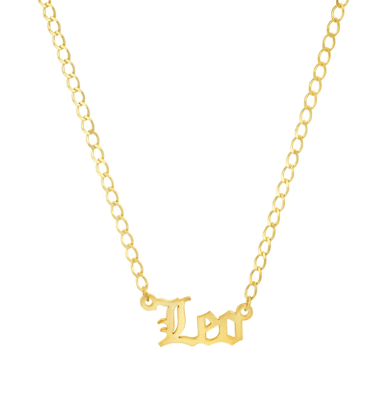 Jen Hansen Leo Zodiac Necklace
