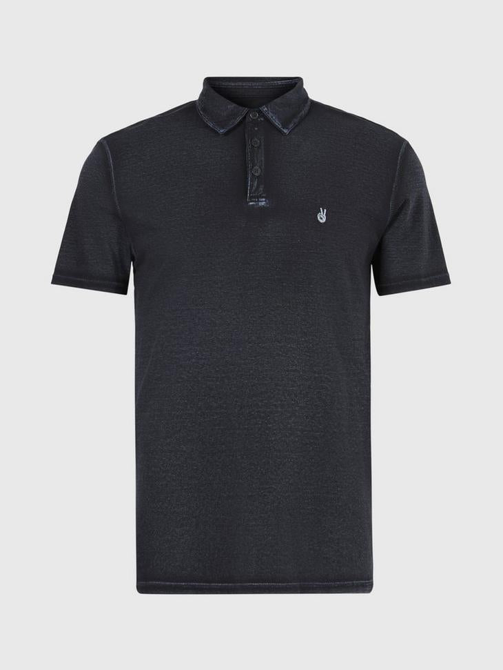 John Varvatos Soft Collar Peace Polo
