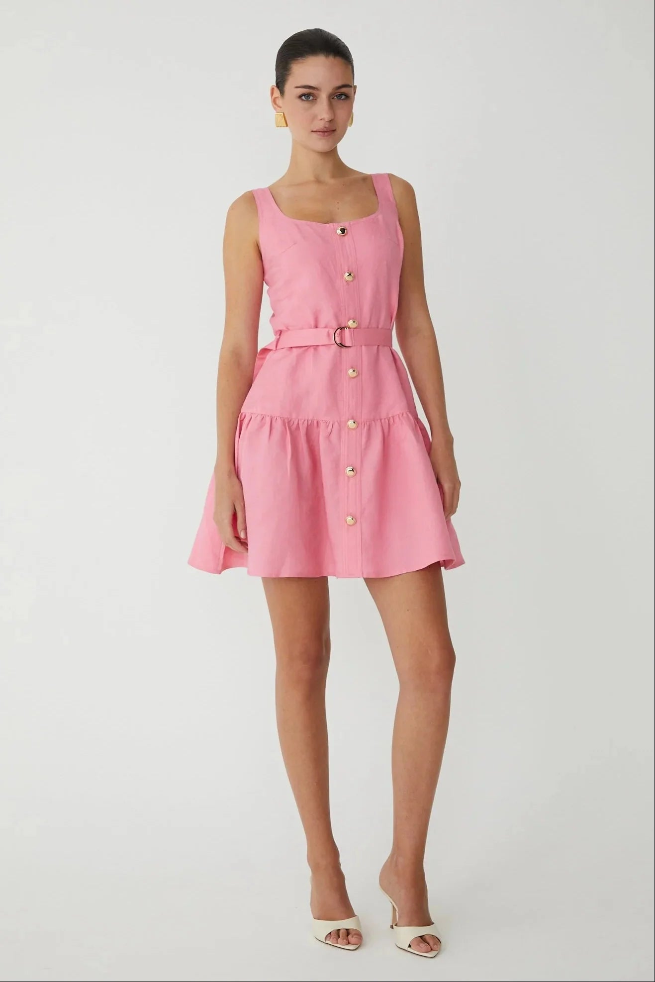 JS71 Cari Dress in Pale Pink