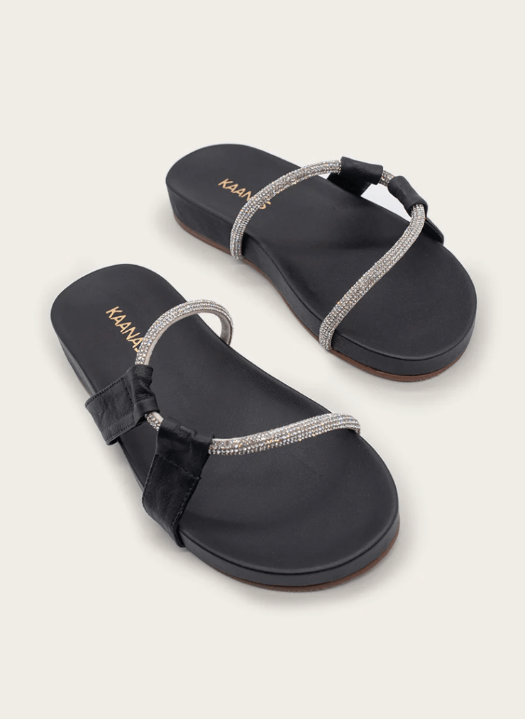 Kaanas Enigma Slides in Black
